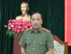 Thứ trưởng Bộ Công an thăm và làm việc tại Công an tỉnh Tây Ninh
