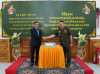 Công an tỉnh Tây Ninh thăm, chúc tết cổ truyền lực lượng vũ trang tỉnh Svay Rieng, Vương quốc Campuchia